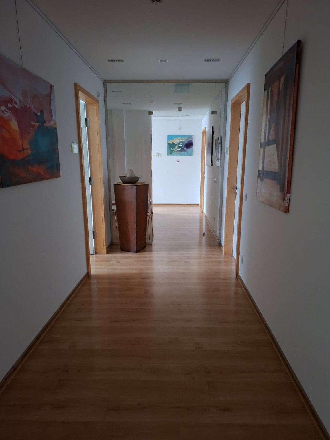 Flur der Praxisklinik am Rosengarten Mannheim